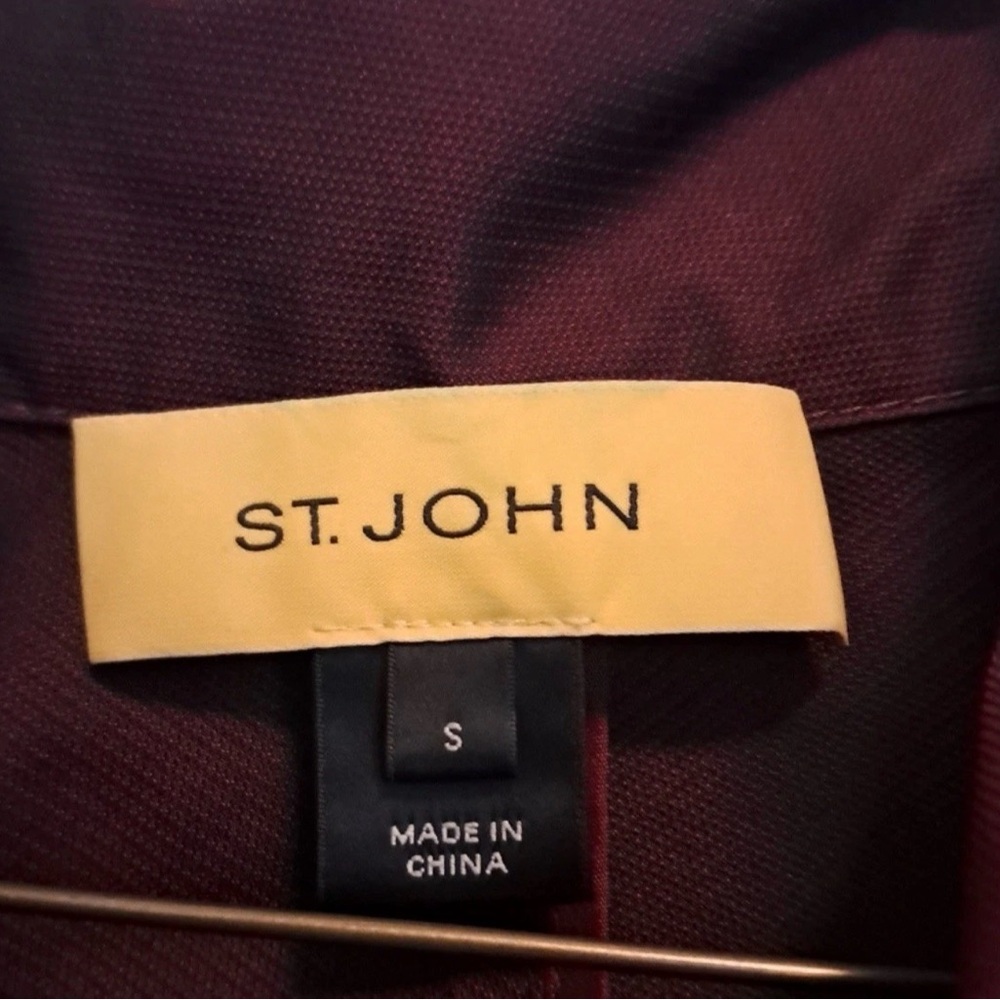 Burgundy Ruffle Jacket - Picture 6 of 11